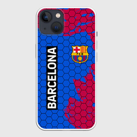 Чехол для iPhone 13 с принтом BARCELONA в Кировске,  |  | barca | barsa | barselona | fc barcelona | leo messi | neimar | neymar | барселона | лионель месси | неймар | нэмар | футбол.