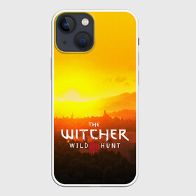 Чехол для iPhone 13 mini с принтом THE WITCHER 3:WILD HUNT в Кировске,  |  | cd projekt red | ciri | game | geralt | geralt of rivia | gwynbleidd | the witcher | the witcher 3: wild hunt | ведьмак | ведьмак 3: дикая охота | геральт | геральт из ривии | цири | цирилла