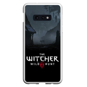 Чехол для Samsung S10E с принтом THE WITCHER 3 в Кировске, Силикон | Область печати: задняя сторона чехла, без боковых панелей | cd projekt red | ciri | game | geralt | geralt of rivia | gwynbleidd | the witcher | the witcher 3: wild hunt | ведьмак | ведьмак 3: дикая охота | геральт | геральт из ривии | цири | цирилла