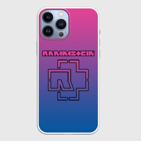 Чехол для iPhone 13 Pro Max с принтом RAMMSTEIN в Кировске,  |  | Тематика изображения на принте: lindemann | rammstein | рамштайн | тилль линдеманн