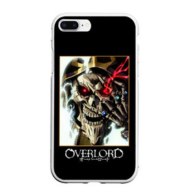 Чехол для iPhone 7Plus/8 Plus матовый с принтом Overlord (5) в Кировске, Силикон | Область печати: задняя сторона чехла, без боковых панелей | anime | king | manga | overlord | аинз оал гоун | альбедо | аниме | манга | оверлорд | повелитель