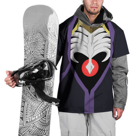 Накидка на куртку 3D с принтом Overlord Momonga в Кировске, 100% полиэстер |  | anime | costume | momonga | overlord | альбедо | аниме | злодей | клементина | костюм | костюм момонга | магия | мантия | момонга | набэ | оверлорд | сериал | скелет | темный лорд | ужас | хоррор | шалтир