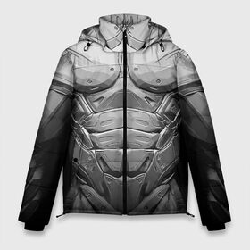 Мужская зимняя куртка 3D с принтом Crysis Экзоскелет в Кировске, верх — 100% полиэстер; подкладка — 100% полиэстер; утеплитель — 100% полиэстер | длина ниже бедра, свободный силуэт Оверсайз. Есть воротник-стойка, отстегивающийся капюшон и ветрозащитная планка. 

Боковые карманы с листочкой на кнопках и внутренний карман на молнии. | crysis | style | бронь | броня | внешность | доспехи | костюм | крайзис | крайсис | кризис | крисис | мышцы | облик | пресс | робот | скин | тело | титан | торс | экзоскелет