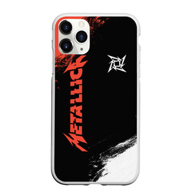 Чехол для iPhone 11 Pro Max матовый с принтом Metallica в Кировске, Силикон |  | Тематика изображения на принте: album | black | concert | heavy | kirk | metal | metallica | music | rock | tolls | джеймс хэтфилд | кирк хэмметт | клифф бёртон | ларс ульрих | метал | металлика | трэш