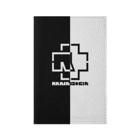 Обложка для паспорта матовая кожа с принтом RAMMSTEIN в Кировске, натуральная матовая кожа | размер 19,3 х 13,7 см; прозрачные пластиковые крепления | Тематика изображения на принте: rammstein | рамштайн