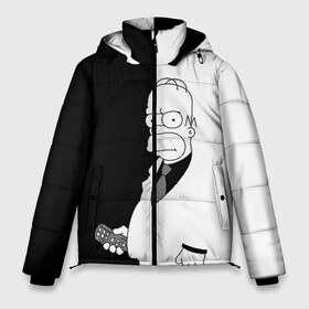 Мужская зимняя куртка 3D с принтом Гомер Симпсон в Кировске, верх — 100% полиэстер; подкладка — 100% полиэстер; утеплитель — 100% полиэстер | длина ниже бедра, свободный силуэт Оверсайз. Есть воротник-стойка, отстегивающийся капюшон и ветрозащитная планка. 

Боковые карманы с листочкой на кнопках и внутренний карман на молнии. | homer simpson | simpsons | гомер симпсон | симпсоны