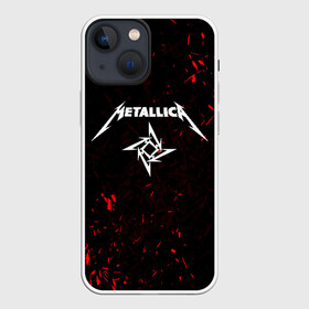 Чехол для iPhone 13 mini с принтом METALLICA в Кировске,  |  | metallica | металлика