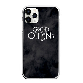 Чехол для iPhone 11 Pro матовый с принтом GOOD OMENS (КРЫЛЬЯ) в Кировске, Силикон |  | Тематика изображения на принте: good omens | благие знамения | терри пратчетт