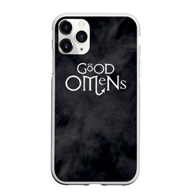 Чехол для iPhone 11 Pro Max матовый с принтом GOOD OMENS (КРЫЛЬЯ) в Кировске, Силикон |  | Тематика изображения на принте: good omens | благие знамения | терри пратчетт