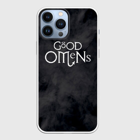 Чехол для iPhone 13 Pro Max с принтом GOOD OMENS (КРЫЛЬЯ) в Кировске,  |  | Тематика изображения на принте: good omens | благие знамения | терри пратчетт