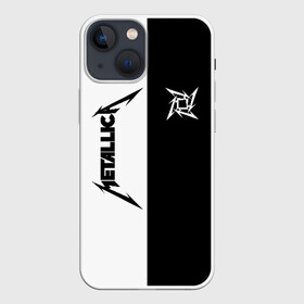 Чехол для iPhone 13 mini с принтом METALLICA в Кировске,  |  | metallica | metallica logo | rock | метал группа | металл | металлика логотип | музыка | рок | трэш метал | хеви метал