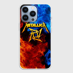 Чехол для iPhone 13 Pro с принтом Metallica в Кировске,  |  | metalica | metallica | группа | джеймс хэтфилд | кирк хэмметт | ларс ульрих | метал | металика | металлика | миталика | музыка | роберт трухильо | рок | трэш | трэшметал | хард | хеви