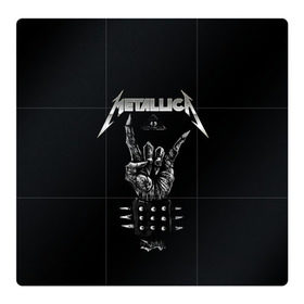 Магнитный плакат 3Х3 с принтом Metallica в Кировске, Полимерный материал с магнитным слоем | 9 деталей размером 9*9 см | 