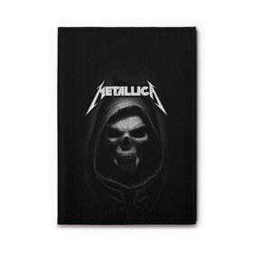 Обложка для автодокументов с принтом Metallica в Кировске, натуральная кожа |  размер 19,9*13 см; внутри 4 больших “конверта” для документов и один маленький отдел — туда идеально встанут права | metalica | metallica | группа | джеймс хэтфилд | кирк хэмметт | ларс ульрих | метал | металика | металлика | миталика | музыка | роберт трухильо | рок | трэш | трэшметал | хард | хеви