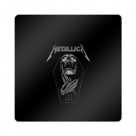 Магнит виниловый Квадрат с принтом Metallica в Кировске, полимерный материал с магнитным слоем | размер 9*9 см, закругленные углы | metalica | metallica | группа | джеймс хэтфилд | кирк хэмметт | ларс ульрих | метал | металика | металлика | миталика | музыка | роберт трухильо | рок | трэш | трэшметал | хард | хеви