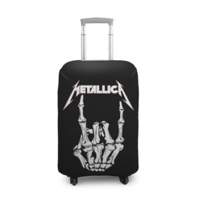 Чехол для чемодана 3D с принтом Metallica в Кировске, 86% полиэфир, 14% спандекс | двустороннее нанесение принта, прорези для ручек и колес | metalica | metallica | группа | джеймс хэтфилд | кирк хэмметт | ларс ульрих | метал | металика | металлика | миталика | музыка | роберт трухильо | рок | трэш | трэшметал | хард | хеви