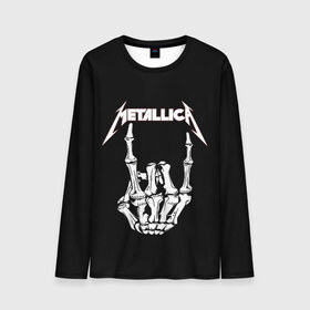 Мужской лонгслив 3D с принтом Metallica в Кировске, 100% полиэстер | длинные рукава, круглый вырез горловины, полуприлегающий силуэт | metalica | metallica | группа | джеймс хэтфилд | кирк хэмметт | ларс ульрих | метал | металика | металлика | миталика | музыка | роберт трухильо | рок | трэш | трэшметал | хард | хеви