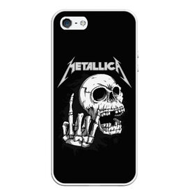 Чехол для iPhone 5/5S матовый с принтом Metallica в Кировске, Силикон | Область печати: задняя сторона чехла, без боковых панелей | metalica | metallica | группа | джеймс хэтфилд | кирк хэмметт | ларс ульрих | метал | металика | металлика | миталика | музыка | роберт трухильо | рок | трэш | трэшметал | хард | хеви