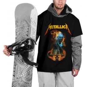 Накидка на куртку 3D с принтом Metallica в Кировске, 100% полиэстер |  | metalica | metallica | группа | джеймс хэтфилд | кирк хэмметт | ларс ульрих | метал | металика | металлика | миталика | музыка | роберт трухильо | рок | трэш | трэшметал | хард | хеви
