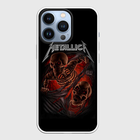 Чехол для iPhone 13 Pro с принтом Metallica в Кировске,  |  | metalica | metallica | группа | джеймс хэтфилд | кирк хэмметт | ларс ульрих | метал | металика | металлика | миталика | музыка | роберт трухильо | рок | трэш | трэшметал | хард | хеви