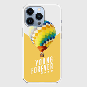 Чехол для iPhone 13 Pro с принтом BTS Young Forever в Кировске,  |  | balloon | bangtan boys | beyond the scene | boyband | boys | bts | chin | chonguk | edm | emblem | hip hop | jimin | jj hope | k pop | logo | rb | rm | shuga | south korean | wee | бойбенд | ви | воздушный шар | джей хоуп | логотип | мальчики | сюга