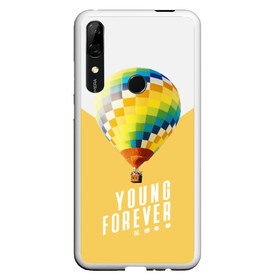 Чехол для Honor P Smart Z с принтом BTS Young Forever в Кировске, Силикон | Область печати: задняя сторона чехла, без боковых панелей | Тематика изображения на принте: balloon | bangtan boys | beyond the scene | boyband | boys | bts | chin | chonguk | edm | emblem | hip hop | jimin | jj hope | k pop | logo | rb | rm | shuga | south korean | wee | бойбенд | ви | воздушный шар | джей хоуп | логотип | мальчики | сюга