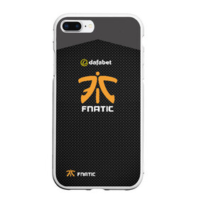 Чехол для iPhone 7Plus/8 Plus матовый с принтом csgo (Fnatic) в Кировске, Силикон | Область печати: задняя сторона чехла, без боковых панелей | cs:go