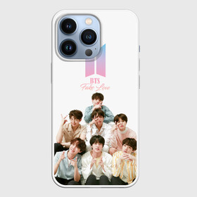 Чехол для iPhone 13 Pro с принтом BTS Take love в Кировске,  |  | bangtan boys | beyond the scene | boyband | boys | bts | chin | chonguk | edm | emblem | hip hop | jimin | jj hope | k pop | logo | r  b | rm | south korean | suga | wee | бойбенд | ви | возьми | джей хоуп | логотип | любовь | мальчики | сюга | хип 