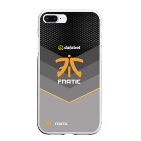 Чехол для iPhone 7Plus/8 Plus матовый с принтом csgo (Fnatic) в Кировске, Силикон | Область печати: задняя сторона чехла, без боковых панелей | cs:go