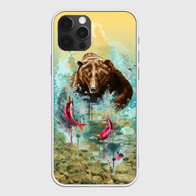 Чехол для iPhone 12 Pro Max с принтом Рыбалка в Кировске, Силикон |  | Тематика изображения на принте: берег | брызги | водка | животное | зверь | зубы | лес | медведь | мишка | оскал | охота | патриотизм | река | россия | русский | русь | рыба | символ | ссср | триколор | флаг | хищник
