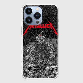 Чехол для iPhone 13 Pro с принтом Metallica в Кировске,  |  | american | bird | eagle | james hetfield | kirk hammett | lars ulrich | metal band | metallica | red eye | robert trujillo | scream | skull | американская | джеймс хетфилд | кирк хэмметт | красный глаз | крик | ларс ульрих | метал группа | метал