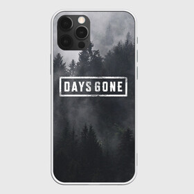 Чехол для iPhone 12 Pro с принтом Days Gone в Кировске, силикон | область печати: задняя сторона чехла, без боковых панелей | days gone | игра | лес | лого