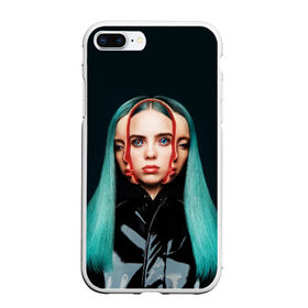 Чехол для iPhone 7Plus/8 Plus матовый с принтом BILLIE EILISH в Кировске, Силикон | Область печати: задняя сторона чехла, без боковых панелей | ayelish | bad guy | bellyache | bilie eilish | bilie elish | billie | billie eilish | eilish | electronic | elish | music | били айлиш | билли айлиш | эйлиш | элиш