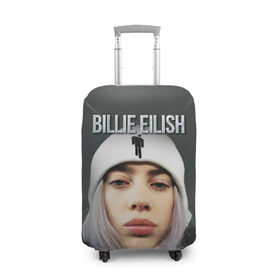 Чехол для чемодана 3D с принтом BILLIE EILISH в Кировске, 86% полиэфир, 14% спандекс | двустороннее нанесение принта, прорези для ручек и колес | ayelish | bad guy | bellyache | bilie eilish | bilie elish | billie | billie eilish | eilish | electronic | elish | music | били айлиш | билли айлиш | эйлиш | элиш