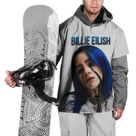 Накидка на куртку 3D с принтом BILLIE EILISH в Кировске, 100% полиэстер |  | ayelish | bad guy | bellyache | bilie eilish | bilie elish | billie | billie eilish | eilish | electronic | elish | music | били айлиш | билли айлиш | эйлиш | элиш