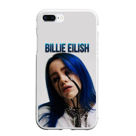 Чехол для iPhone 7Plus/8 Plus матовый с принтом BILLIE EILISH в Кировске, Силикон | Область печати: задняя сторона чехла, без боковых панелей | ayelish | bad guy | bellyache | bilie eilish | bilie elish | billie | billie eilish | eilish | electronic | elish | music | били айлиш | билли айлиш | эйлиш | элиш