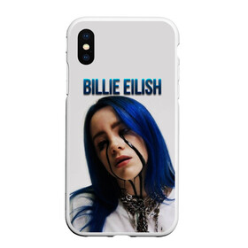 Чехол для iPhone XS Max матовый с принтом BILLIE EILISH в Кировске, Силикон | Область печати: задняя сторона чехла, без боковых панелей | ayelish | bad guy | bellyache | bilie eilish | bilie elish | billie | billie eilish | eilish | electronic | elish | music | били айлиш | билли айлиш | эйлиш | элиш