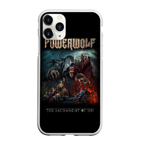 Чехол для iPhone 11 Pro матовый с принтом Powerwolf в Кировске, Силикон |  | powerwolf | метал | повервольф | повервульф | рок