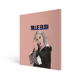 Холст квадратный с принтом BILLIE EILISH в Кировске, 100% ПВХ |  | ayelish | bad guy | bellyache | bilie eilish | bilie elish | billie | billie eilish | eilish | electronic | elish | music | били айлиш | билли айлиш | эйлиш | элиш