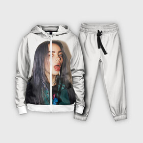 Детский костюм 3D с принтом BILLIE EILISH в Кировске,  |  | ayelish | bad guy | bellyache | bilie eilish | bilie elish | billie | billie eilish | eilish | electronic | elish | music | били айлиш | билли айлиш | эйлиш | элиш