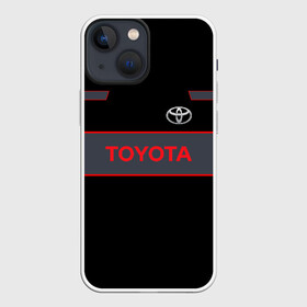 Чехол для iPhone 13 mini с принтом Toyota в Кировске,  |  | corolla | corporation | crossover | mark | motor | sport | toyota | verso | vitz | yaris | авто | автомобиль | знак | лого | машина | седан | символ | спорт | тачка | тоёта | тойота | хэтчбек | эмблема