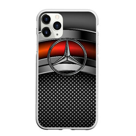 Чехол для iPhone 11 Pro матовый с принтом Mercedes-Benz Metal в Кировске, Силикон |  | Тематика изображения на принте: mercedes | mercedes benz | авто | железо | кольчуга | лого авто | мерс | мерседес | метал | металлическая | сетка | сталь | цепи