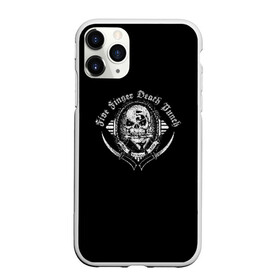 Чехол для iPhone 11 Pro Max матовый с принтом Five Finger Death Punch в Кировске, Силикон |  | Тематика изображения на принте: 5fdp | ffdp | five finger | five finger death | five finger death punch | metal | rock | метал | рок