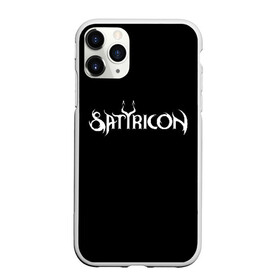 Чехол для iPhone 11 Pro матовый с принтом Satyricon в Кировске, Силикон |  | black metal | metal | rock | satyricon | метал | рок