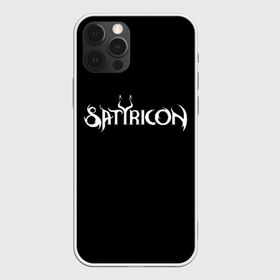 Чехол для iPhone 12 Pro Max с принтом Satyricon в Кировске, Силикон |  | Тематика изображения на принте: black metal | metal | rock | satyricon | метал | рок