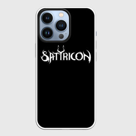 Чехол для iPhone 13 Pro с принтом Satyricon в Кировске,  |  | black metal | metal | rock | satyricon | метал | рок