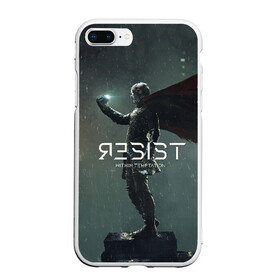 Чехол для iPhone 7Plus/8 Plus матовый с принтом Within Temptation RESIST в Кировске, Силикон | Область печати: задняя сторона чехла, без боковых панелей | metal | rock | within temptation | метал | рок