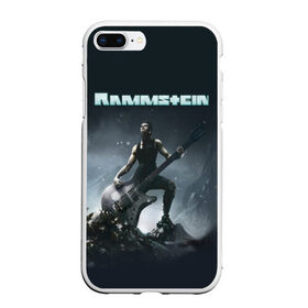 Чехол для iPhone 7Plus/8 Plus матовый с принтом Rammstein в Кировске, Силикон | Область печати: задняя сторона чехла, без боковых панелей | du hast | heavy | herzeleid | metal | mutter | rammstein | reise | rosenrot | sehnsucht | till lindemann | группа | метал | рамштайн | рок | тилль линдеманн | хард