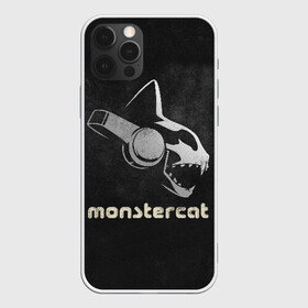 Чехол для iPhone 12 Pro с принтом Monstercat в Кировске, силикон | область печати: задняя сторона чехла, без боковых панелей | monstercat | клуб | клубная музыка | кот | котенок | кошка | лейбл | монстар | монстар кет | монстер | музыка | танцевальная музыка | электронная | электронная музыка