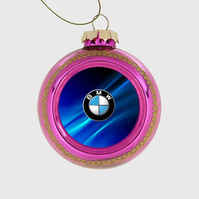 Стеклянный ёлочный шар с принтом BMW (РЕДАЧ) в Кировске, Стекло | Диаметр: 80 мм | Тематика изображения на принте: bmw | bmw performance | m | motorsport | performance | бмв | моторспорт